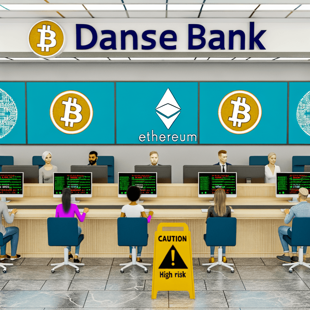 Danske Bank Adds Bitcoin, ETH ETPs, But Warns Of 'High Risk'